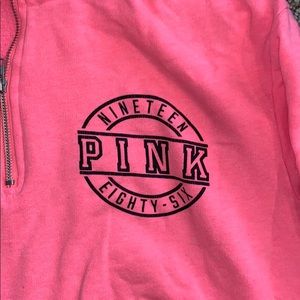 PINK Victoria's Secret Tops - Quarter zip PINK Victoria's Secret Tops - Quarter zip